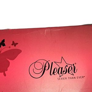 Brand New Pleaser high heel lace-up boots